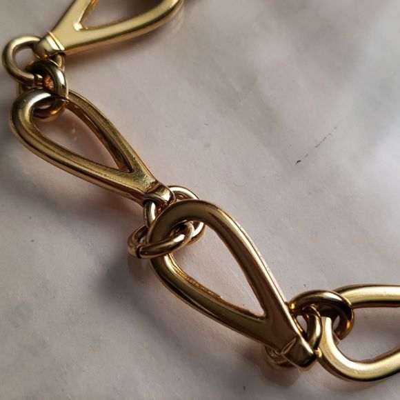 vintage velvet finish chain handbag - Picture 4 of 12